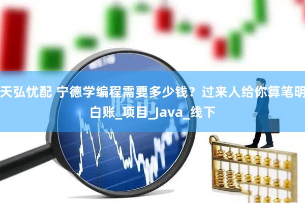 天弘忧配 宁德学编程需要多少钱？过来人给你算笔明白账_项目_Java_线下